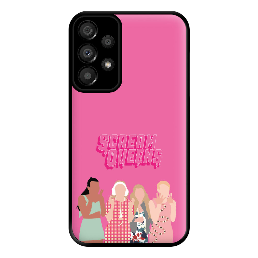 Group - Halloween Queens Phone Case for Galaxy A33