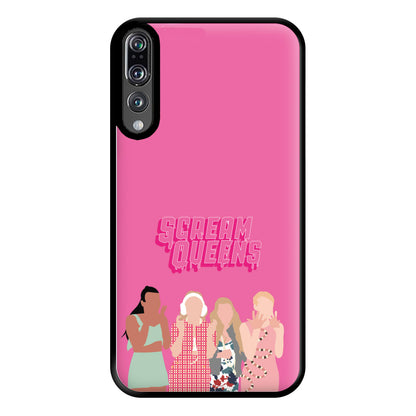 Group - Halloween Queens Phone Case for Huawei P20 Pro