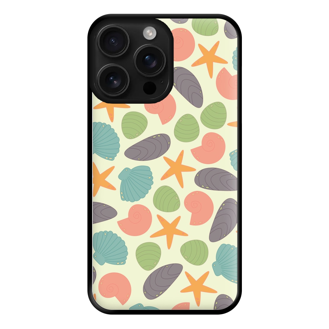 Seashells Pattern 1  Phone Case