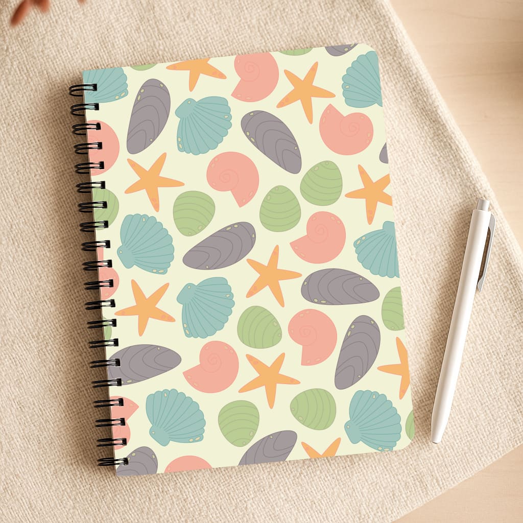 Seashells Pattern 1  Notepad