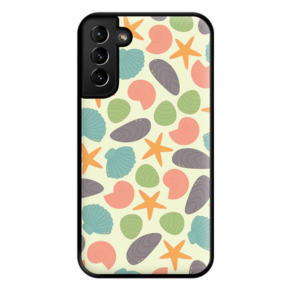 Seashells Pattern 1  Phone Case for Galaxy S21 Plus