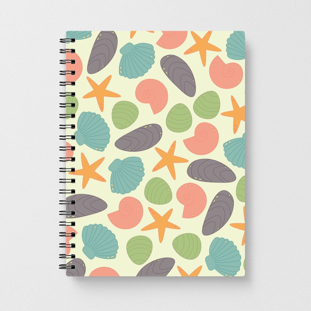 Seashells Pattern 1  Notebook