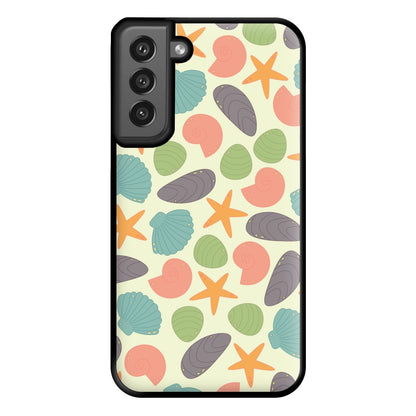 Seashells Pattern 1  Phone Case for Galaxy S21FE