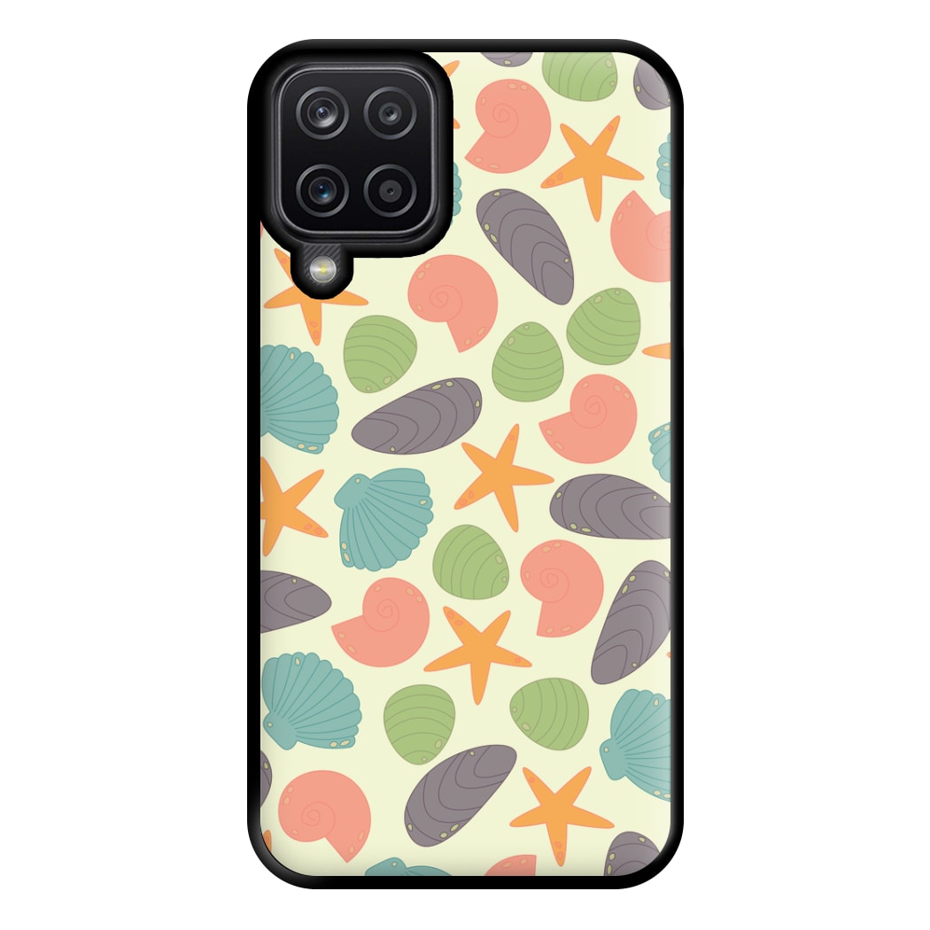 Seashells Pattern 1  Phone Case for Galaxy A12