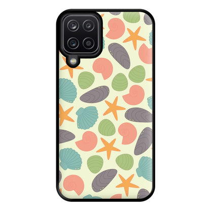 Seashells Pattern 1  Phone Case for Galaxy A12