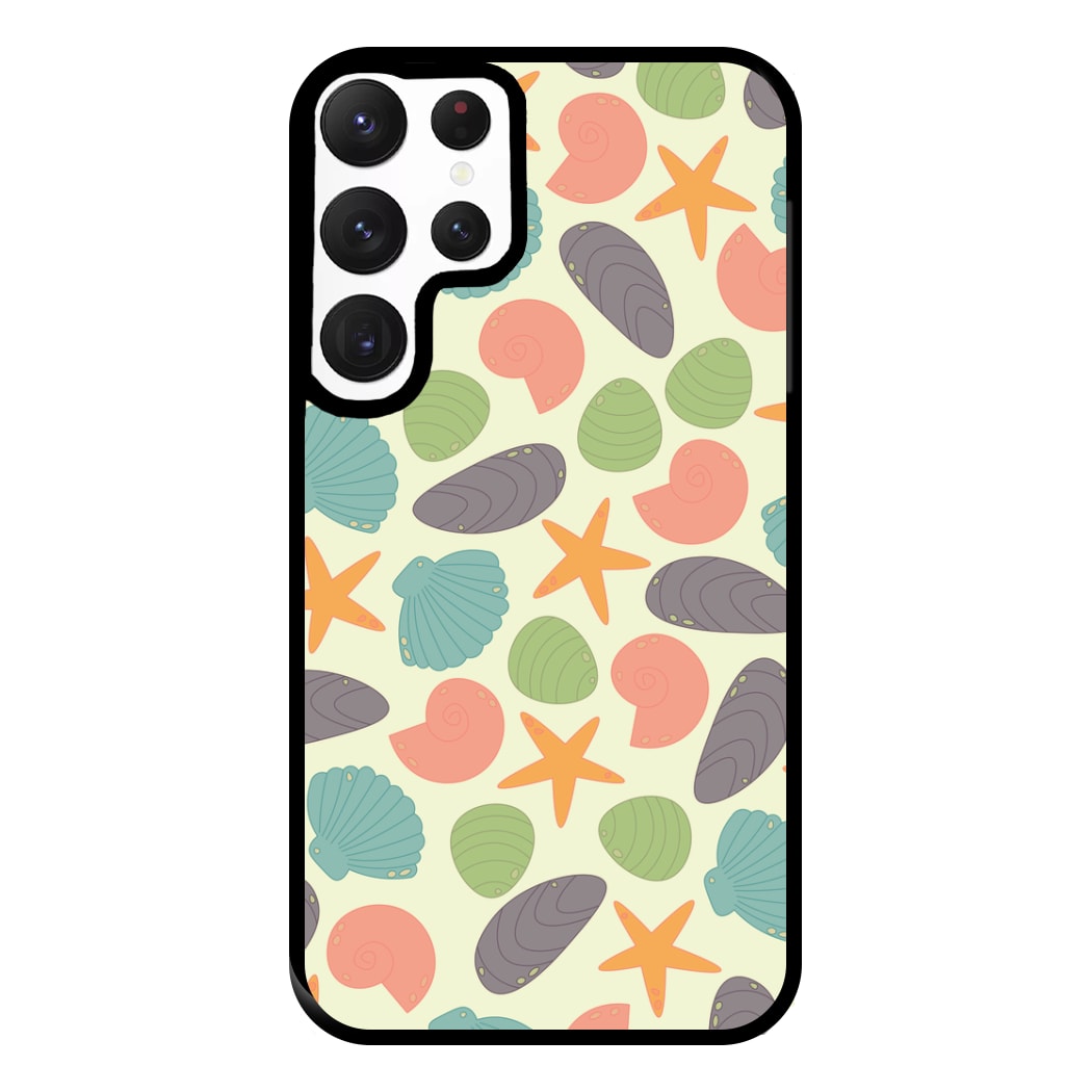 Seashells Pattern 1  Phone Case for Galaxy S22 Ultra