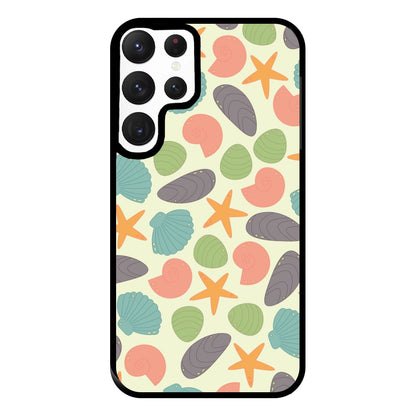 Seashells Pattern 1  Phone Case for Galaxy S22 Ultra