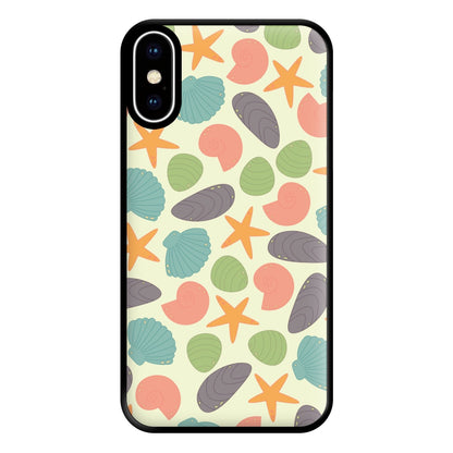 Seashells Pattern 1  Phone Case for iPhone XS Max