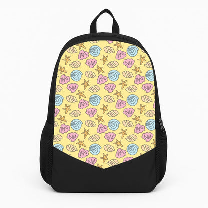 Seashells Pattern 2 Large Backpack