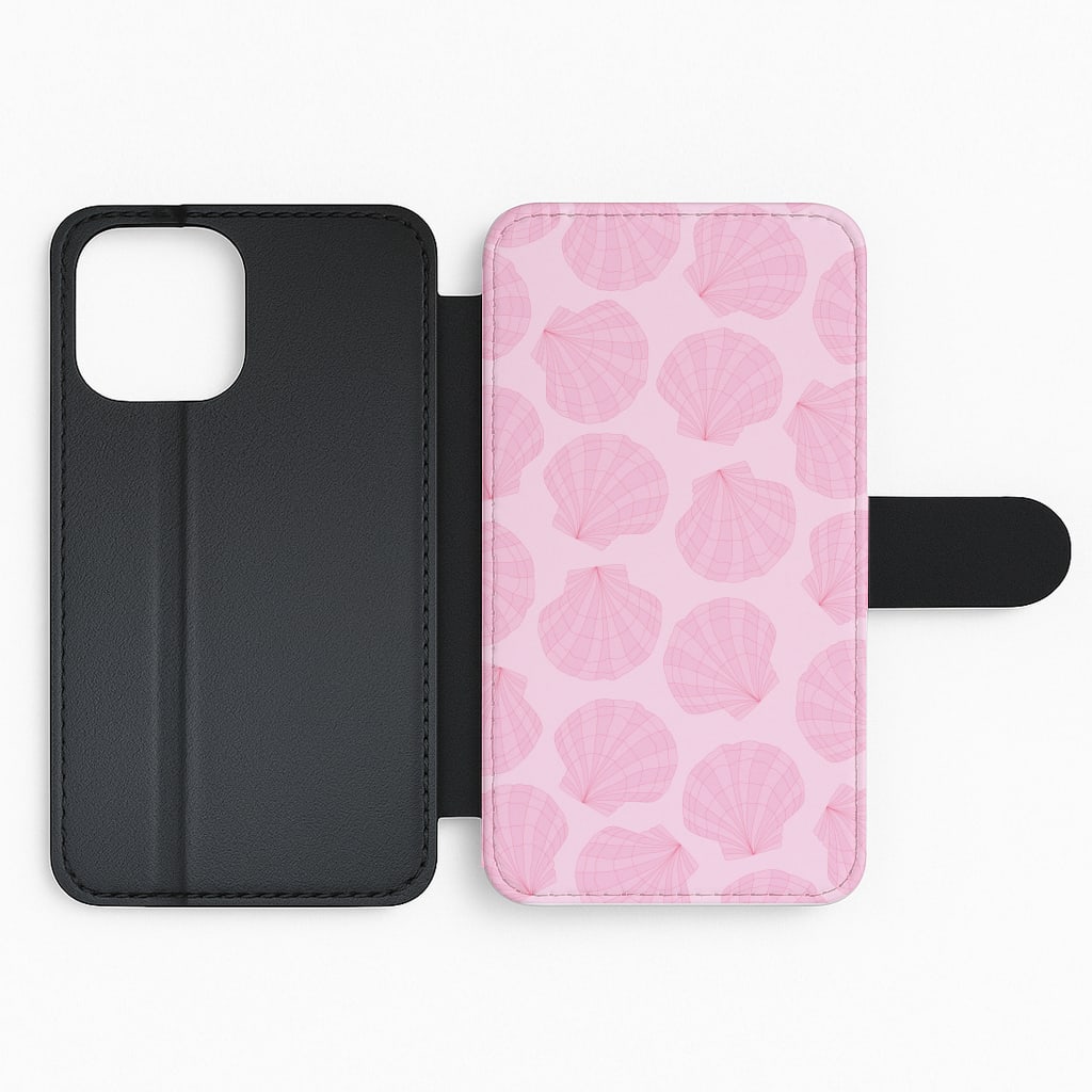 Seashells Pattern 3 Flip Phone Case