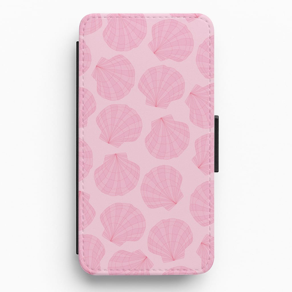 Seashells Pattern 3 Flip / Wallet Phone Case