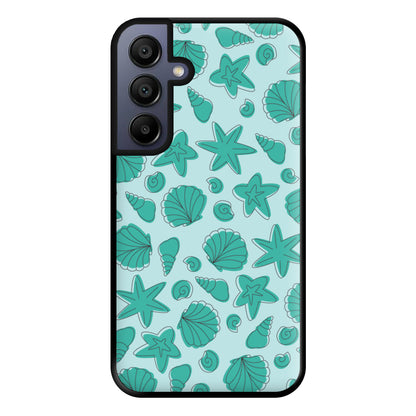 Seashells Pattern 4 Phone Case for Galaxy A15