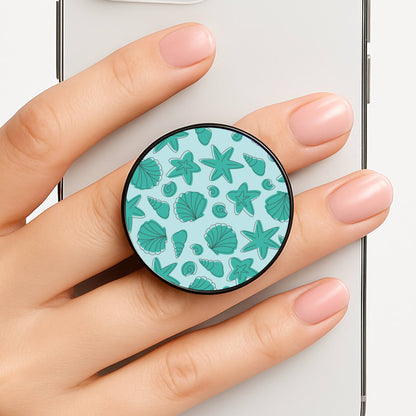 Seashells Pattern 4 Phone Grip