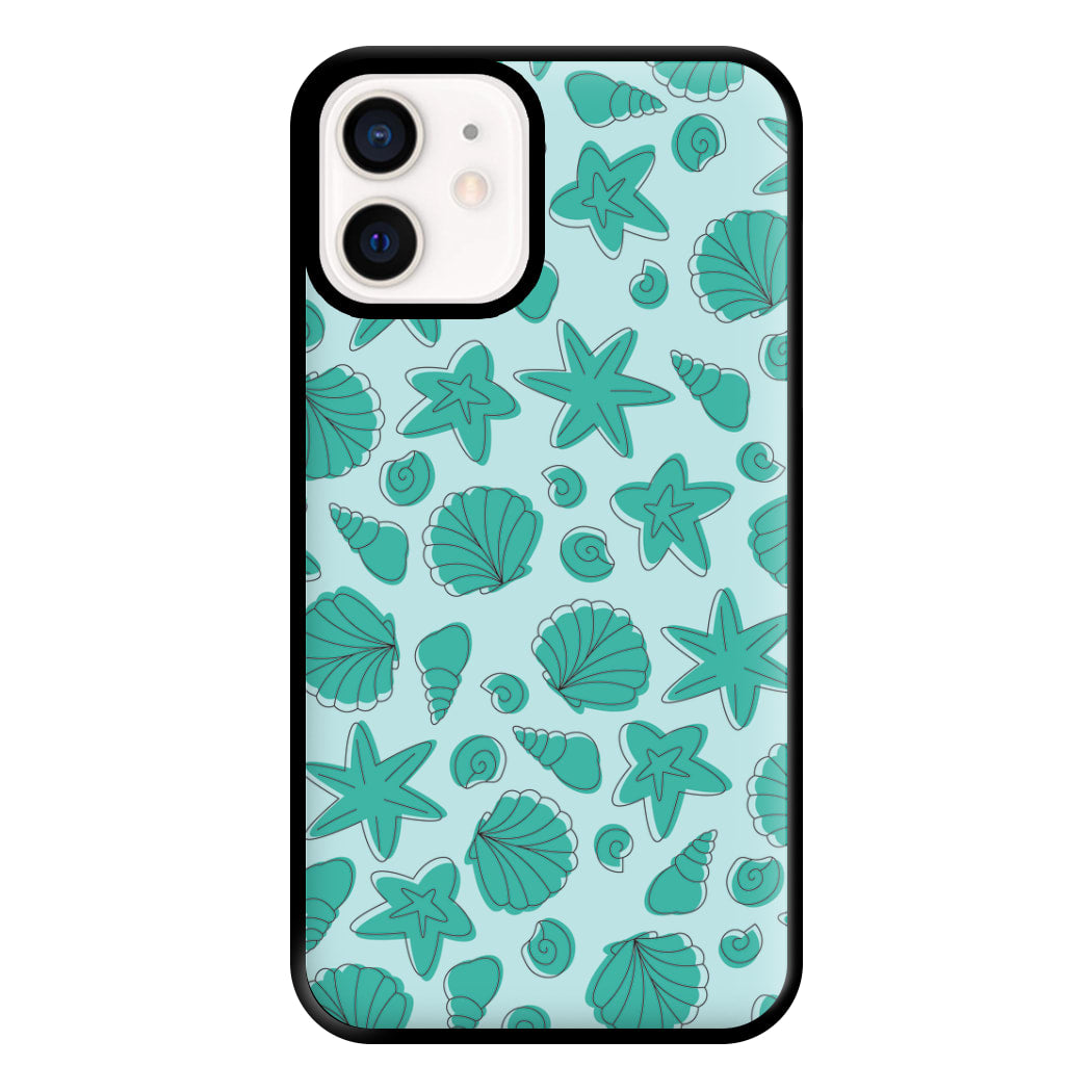 Seashells Pattern 4 Phone Case for iPhone 12 Mini