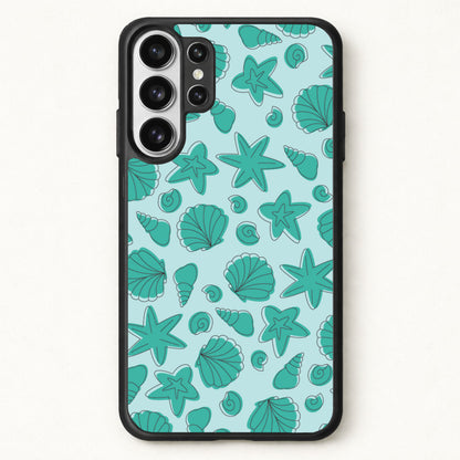 Seashells Pattern 4 Phone Case for Galaxy S26 Ultra
