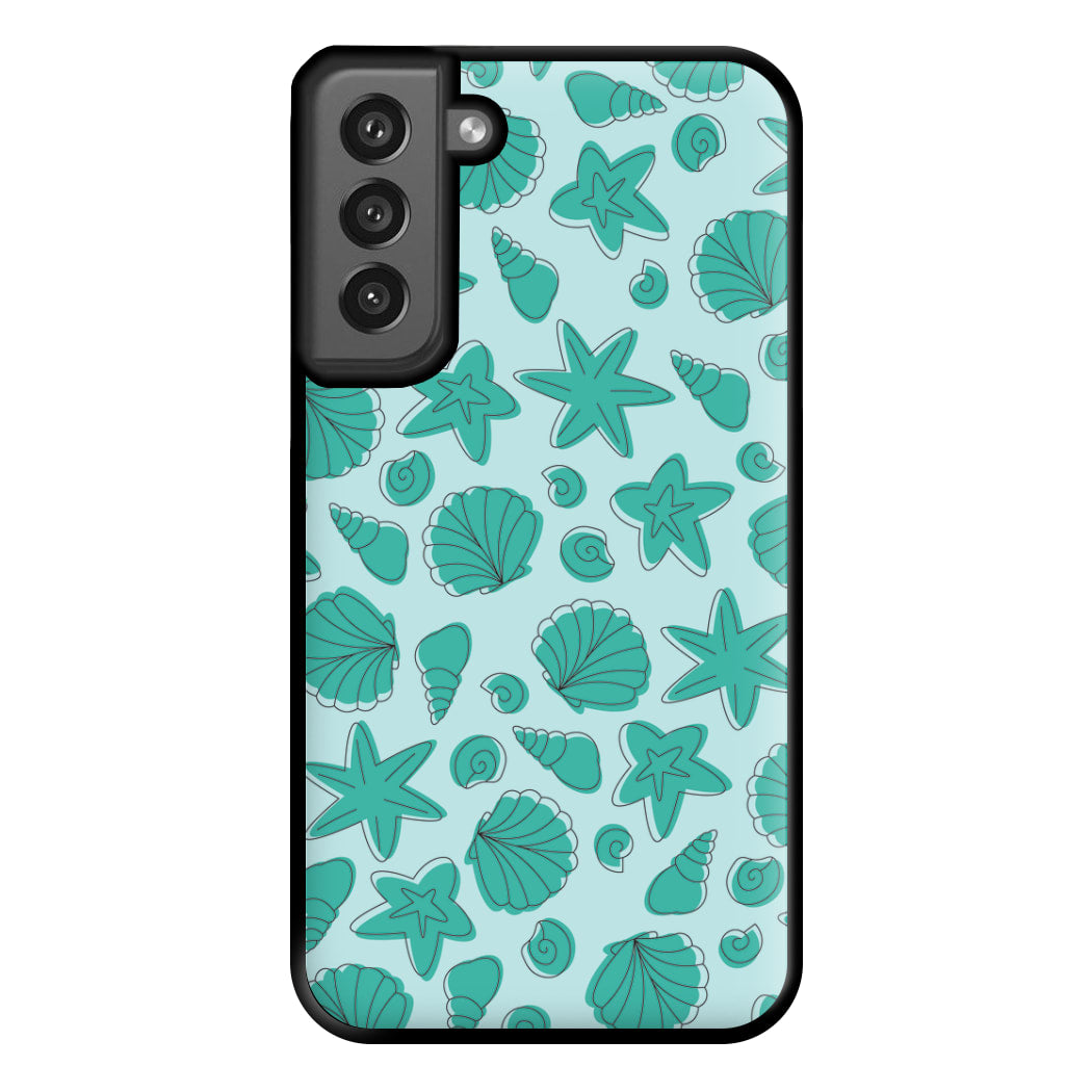 Seashells Pattern 4 Phone Case for Galaxy S21FE