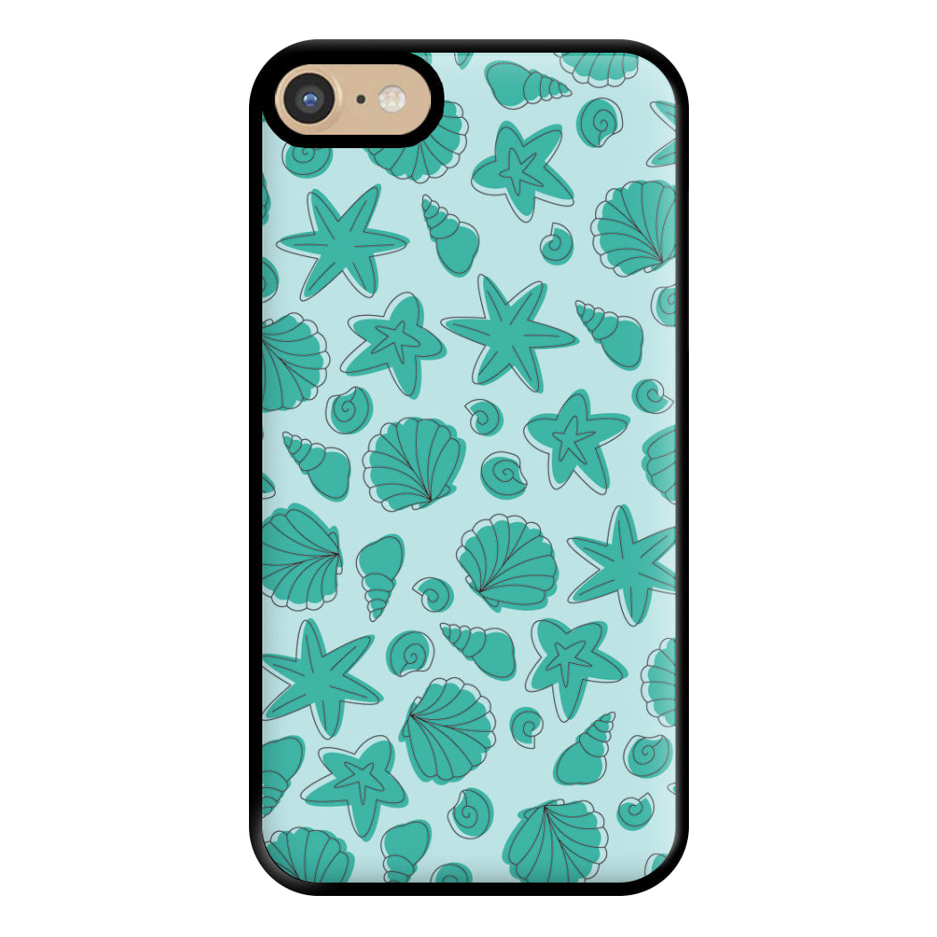 Seashells Pattern 4 Phone Case for iPhone 6 / 7 / 8 / SE