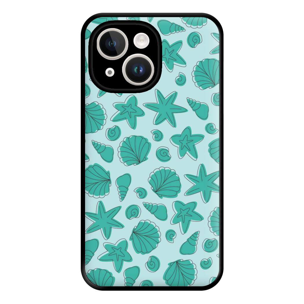 Seashells Pattern 4 Phone Case for iPhone 14 Plus