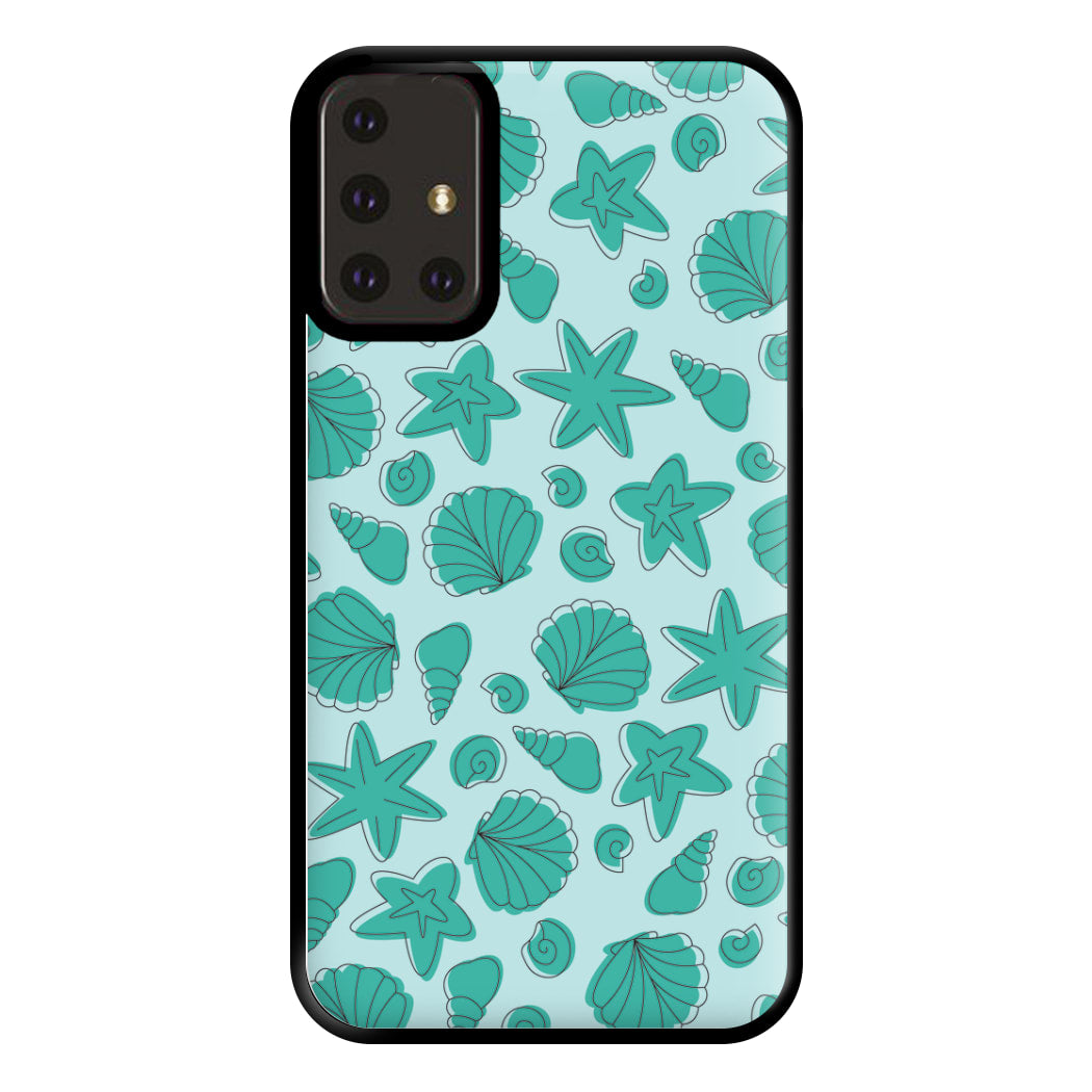 Seashells Pattern 4 Phone Case for Galaxy A71