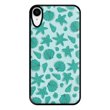 Seashells Pattern 4 Phone Case for iPhone XR