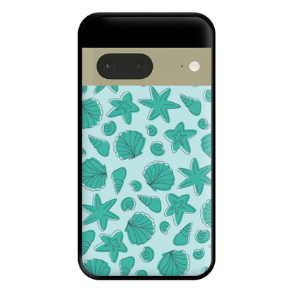 Seashells Pattern 4 Phone Case for Google Pixel 7a