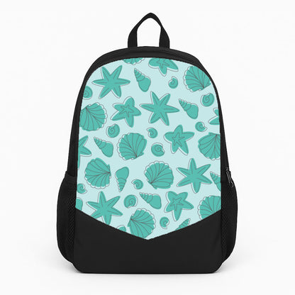 Seashells Pattern 4 Large Backpack
