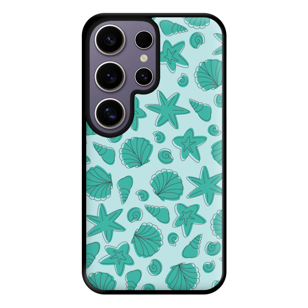 Seashells Pattern 4 Phone Case for Galaxy S25 Ultra