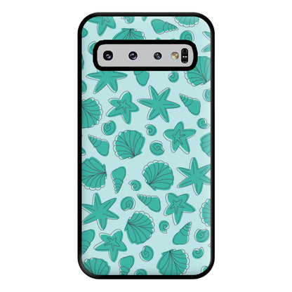 Seashells Pattern 4 Phone Case for Galaxy S10 Plus