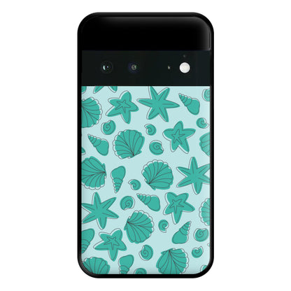 Seashells Pattern 4 Phone Case for Google Pixel 6a