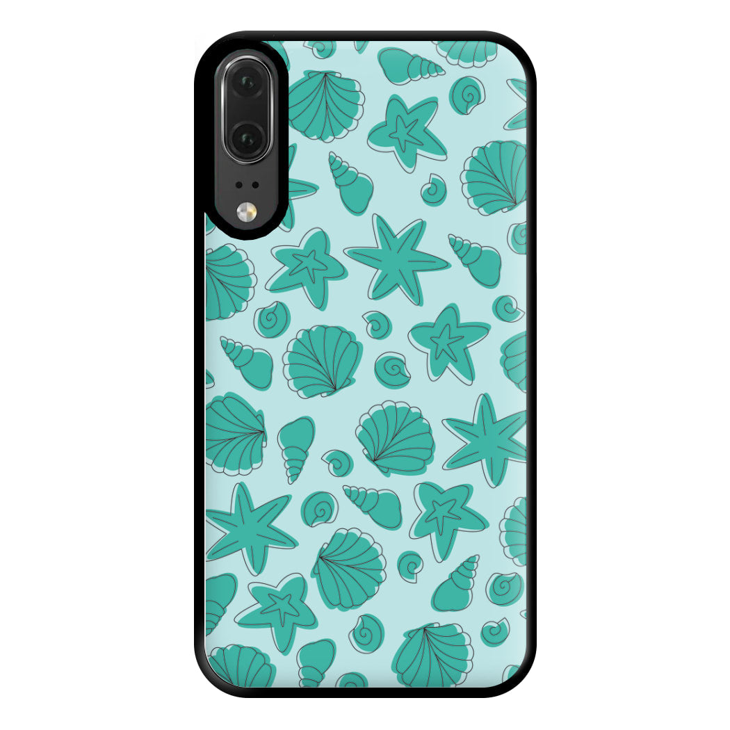 Seashells Pattern 4 Phone Case for Huawei P20