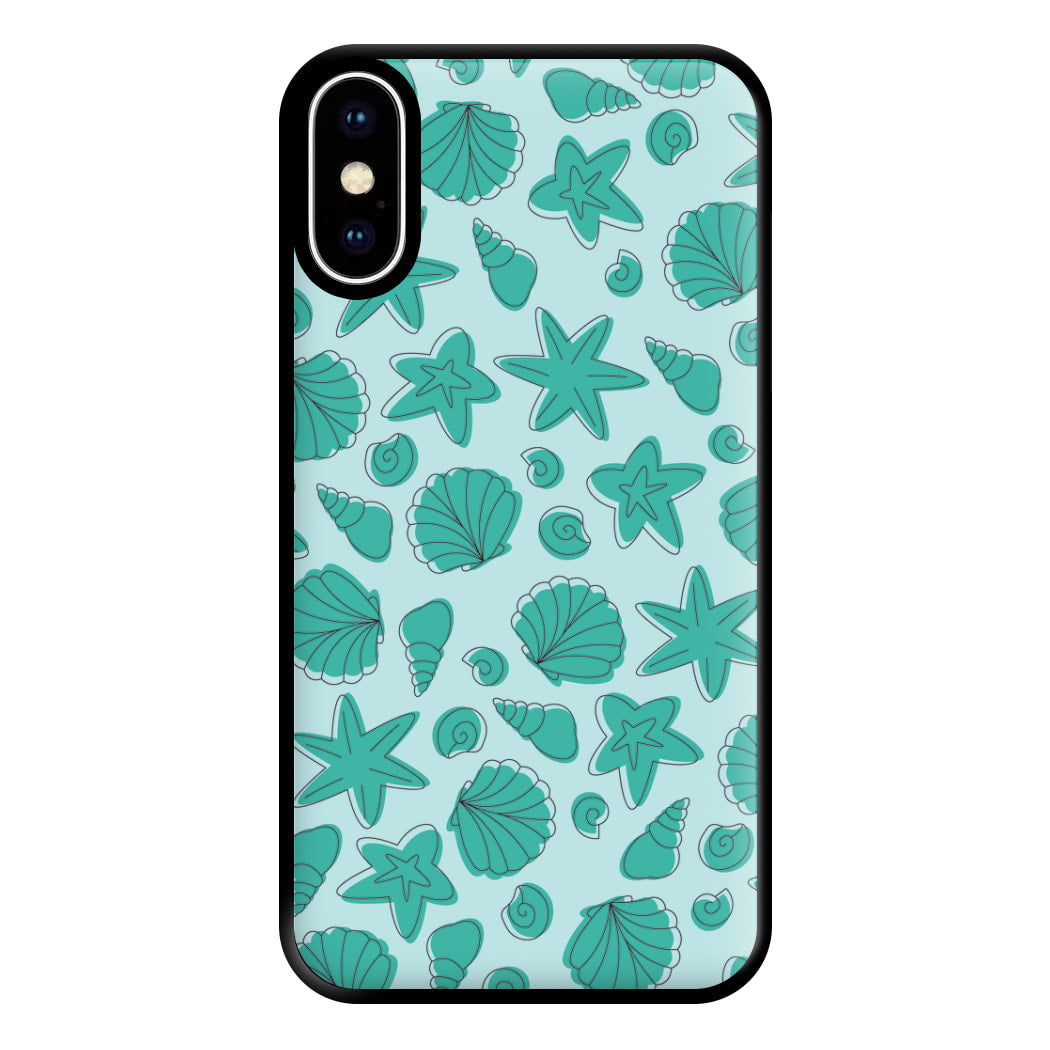 Seashells Pattern 4 Phone Case for iPhone XS Max