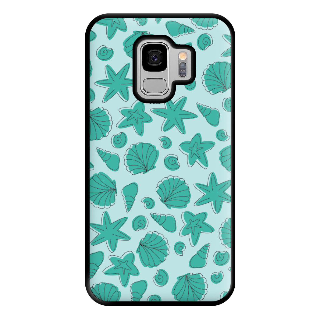 Seashells Pattern 4 Phone Case for Galaxy S9 Plus