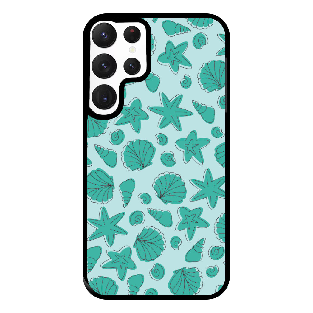 Seashells Pattern 4 Phone Case for Galaxy S22 Ultra