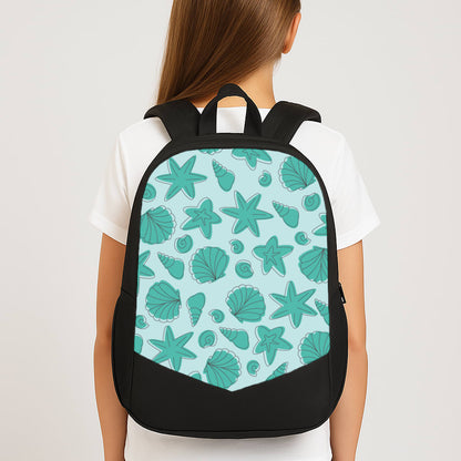 Seashells Pattern 4 Large School Bag