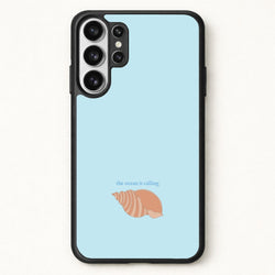 The Ocean Is Calling - Seashells Phone Case for Galaxy S26 Ultra