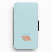 The Ocean Is Calling - Seashells Flip / Wallet Phone Case 1