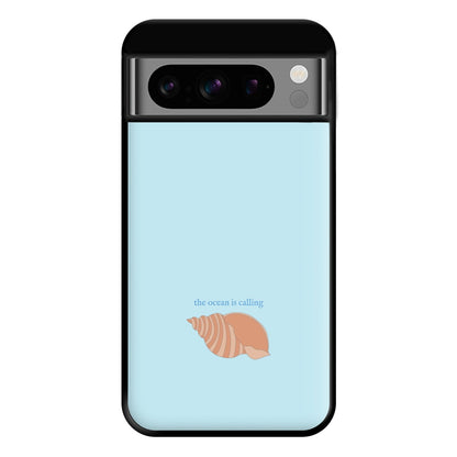 The Ocean Is Calling - Seashells Phone Case for Google Pixel 8 Pro