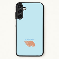 The Ocean Is Calling - Seashells Phone Case for Galaxy A17