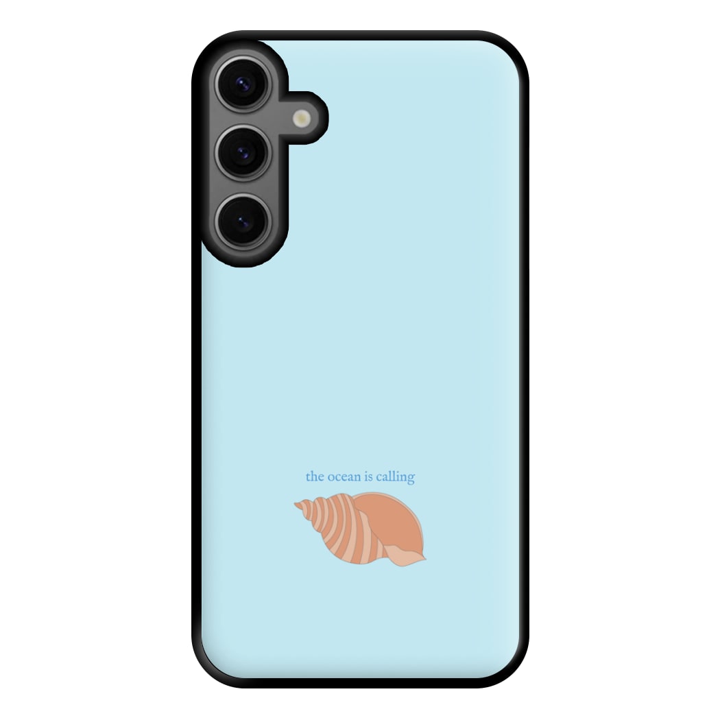 The Ocean Is Calling - Seashells Phone Case for Galaxy S23FE