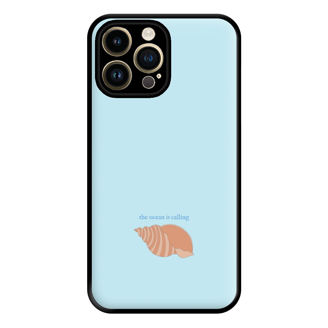 The Ocean Is Calling - Seashells Phone Case for iPhone 14 Pro Max