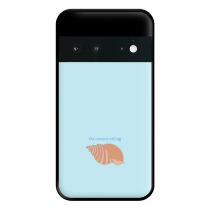 The Ocean Is Calling - Seashells Phone Case for Google Pixel 6a