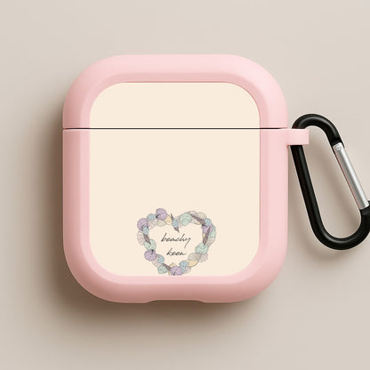 Beachy Keen - Seashells Pink AirPods Case