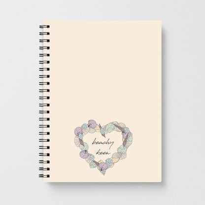 Beachy Keen - Seashells Notebook