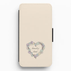 Beachy Keen - Seashells Flip / Wallet Phone Case