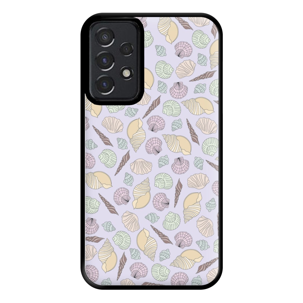 Seashells Pattern 7 Phone Case for Galaxy A52 / A52s