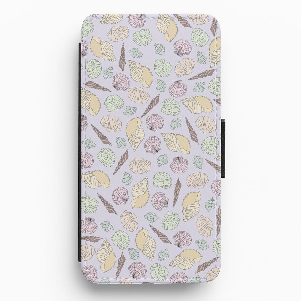 Seashells Pattern 7 Flip / Wallet Phone Case