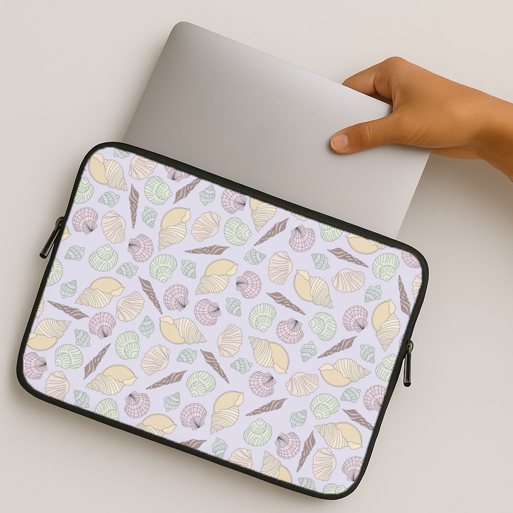 Seashells Pattern 7 MacBook Case