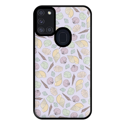 Seashells Pattern 7 Phone Case for Galaxy A21s