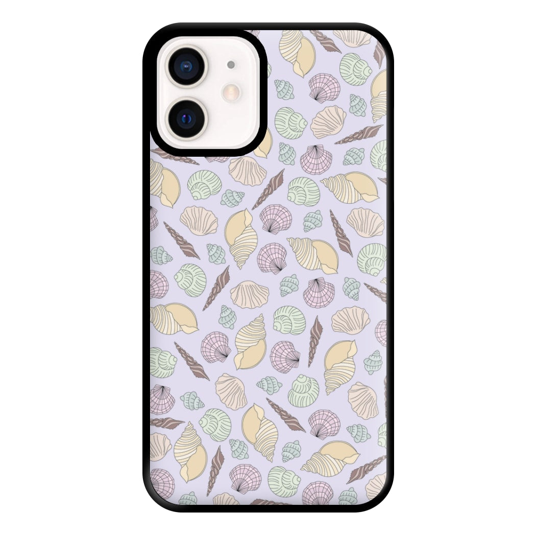 Seashells Pattern 7 Phone Case for iPhone 12 Mini