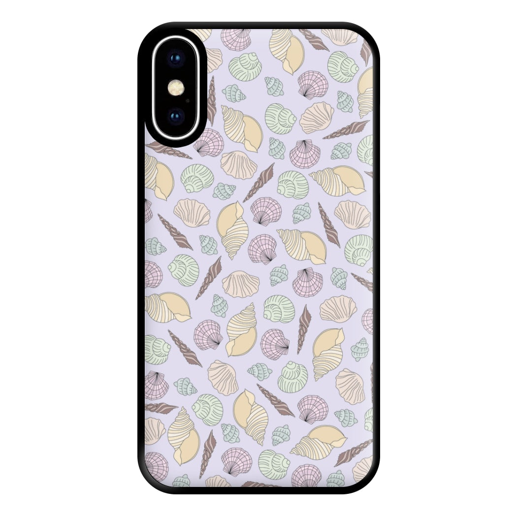 Seashells Pattern 7 Phone Case for iPhone XS Max